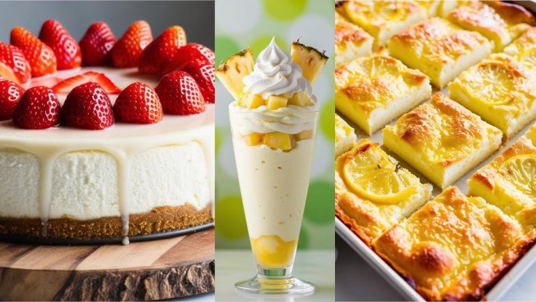 3 Ingredient Dessert Recipes For The Lazy Chef !