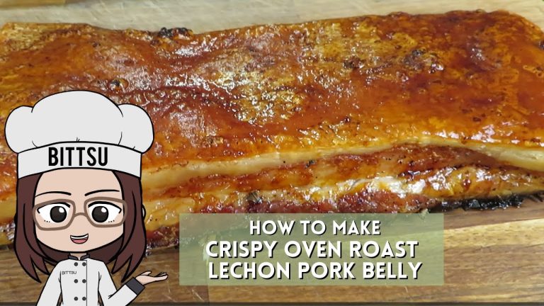 How to Make Crispy Oven-Roasted Lechon Pork Belly | Easy Filipino Recipe!