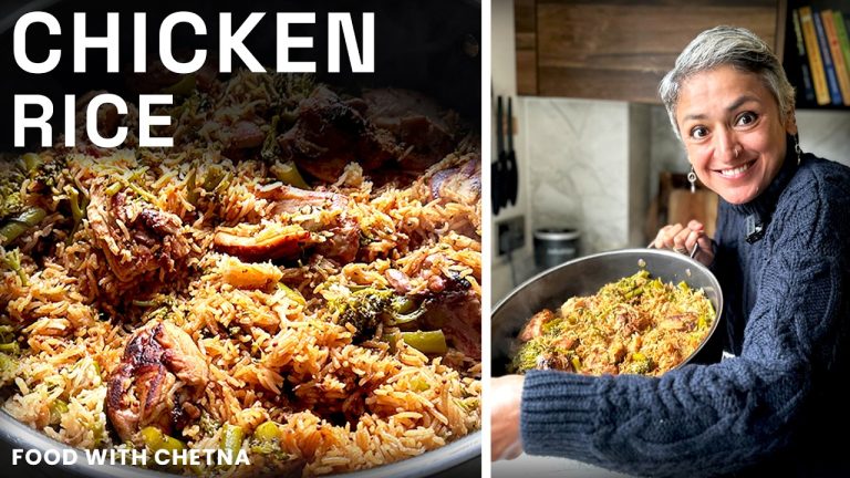 MUSTARD HONEY GARLIC CHICKEN RICE – absolutely stunning recipe!