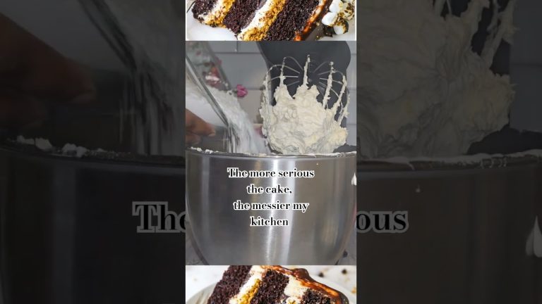 If your kitchen didn't get messy, did you even bake anything at all? 🤔 #shorts #bakingislife