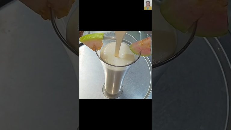Transform Your Boring Guavas Into A Delicious Smoothie | 4 Ingredients Milkshake Recipe | #shorts