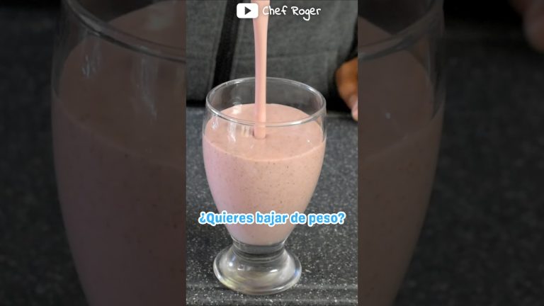 Licuado para bajar de peso #licuadosparabajardepeso #licuadosquemagrasa #chefroger #100licuados