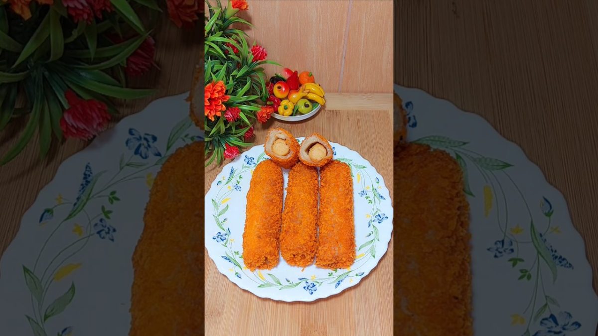 Sausage bread roll👌😋#sausagebreadroll #shorts #recipe #viralvideo