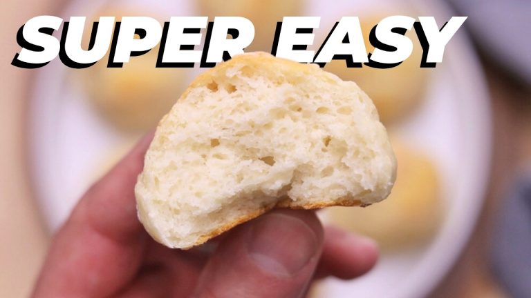 The EASIEST Homemade Dinner Rolls You Will Ever Make (No-Knead)