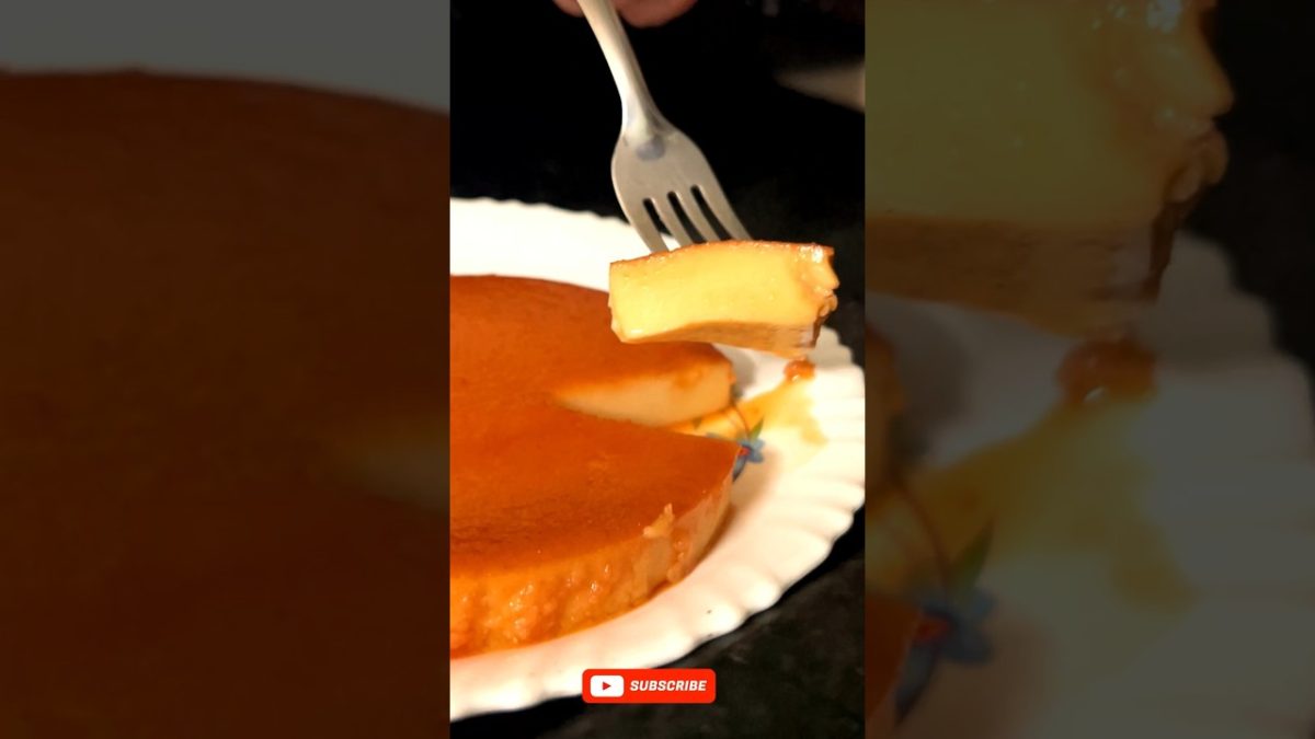 Caramel Bread Pudding #shorts