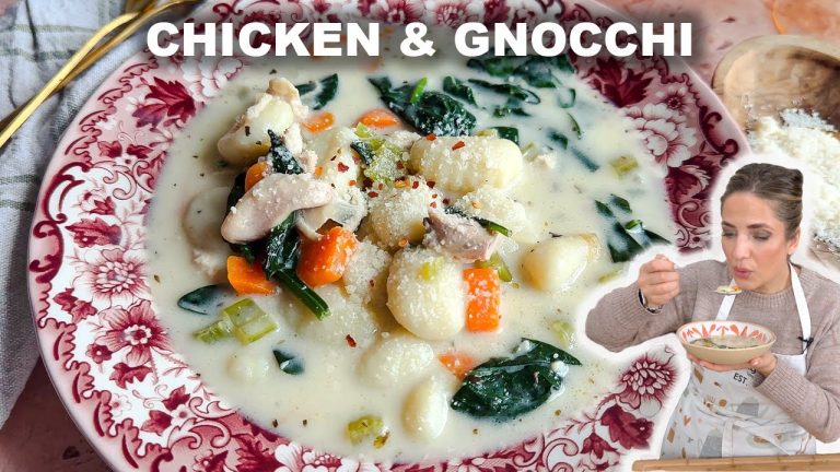 Everyone Loves This Chicken Gnocchi Soup!