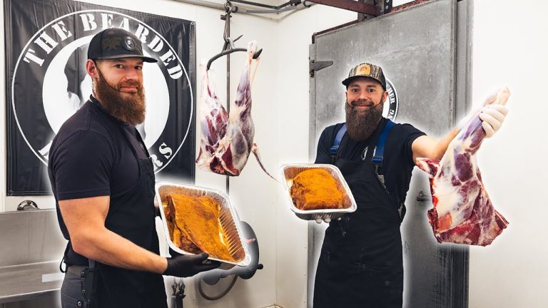 Smoking a WHOLE Deer Shoulder vs. Pork Shoulder: Smoked Showdown!