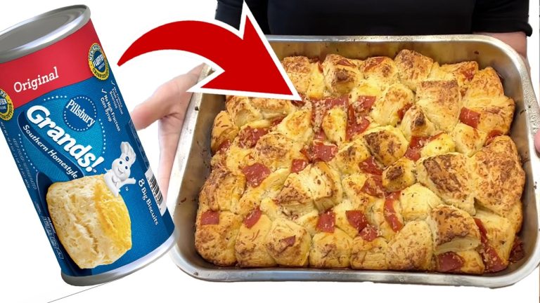 3 Easy Monkey Bread Recipes – $5 Dinner- Pizza Monkey Bread using Canned Biscuits & More!