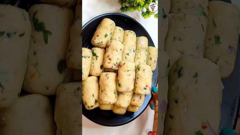 बची हुई ब्रेड का सुपर टेस्टी & क्रंची नाश्ता | leftover bread recipe #food #shorts #nasta #recipe