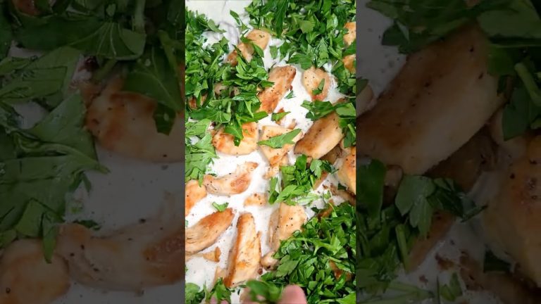 I've Never Had Such Delicious Pasta! Chicken Fettuccine Alfredo Recipe – Easy Dinner🔥✨