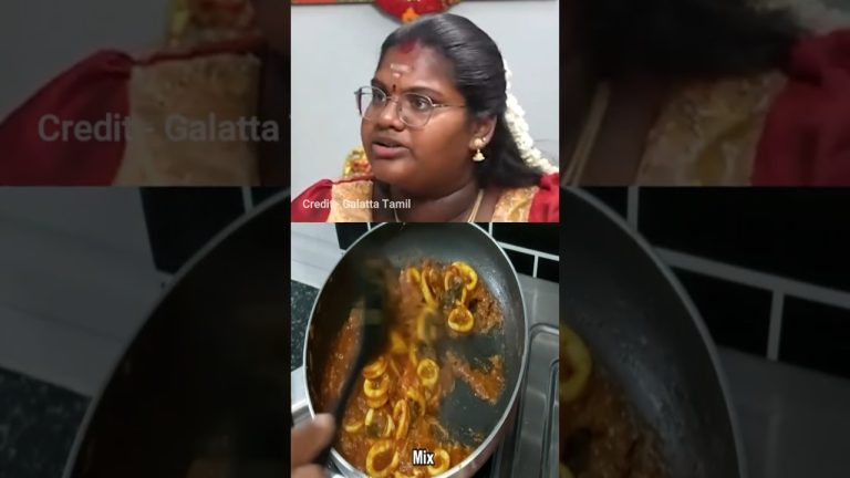 Squid Recipe | Indraja Robo Shankar #shorts