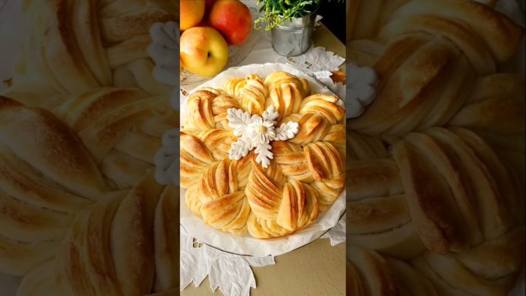 Pletena pogača za svaku priliku, recept je napisan u opisu videa