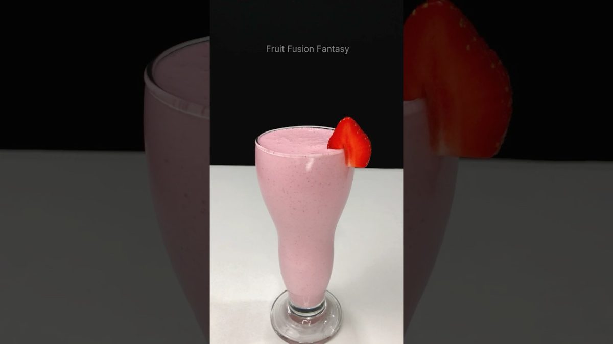 Strawberry Milkshake | #shorts #asmr #food