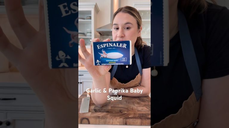 Garlic & Paprika Squid for #lunch #seafood #recipes #tinnedfish