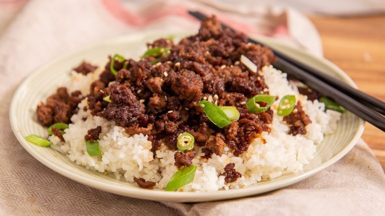 Korean Ground Beef And Rice Recipe | Ep. 1330