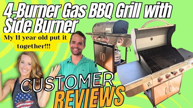 4 Burner BBQ Grill by Electactic | Amazon Review