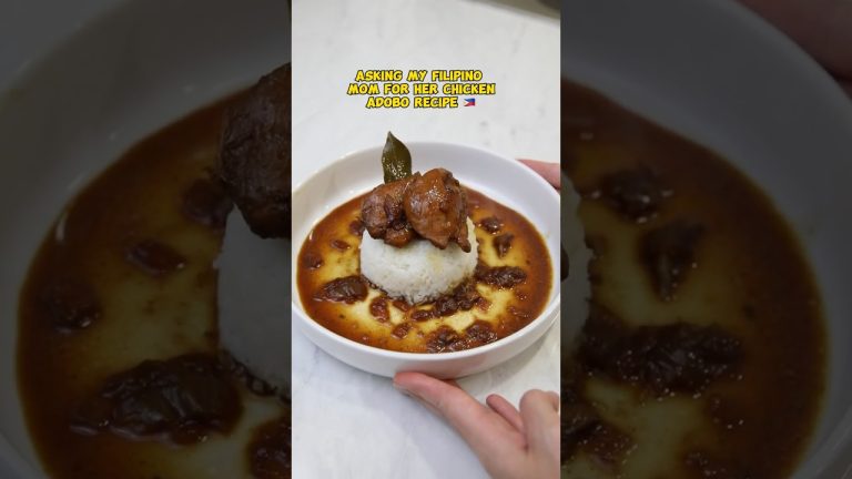 Filipino Chicken Adobo Recipe 🍗 The Ultimate Comfort Food #ChickenAdobo