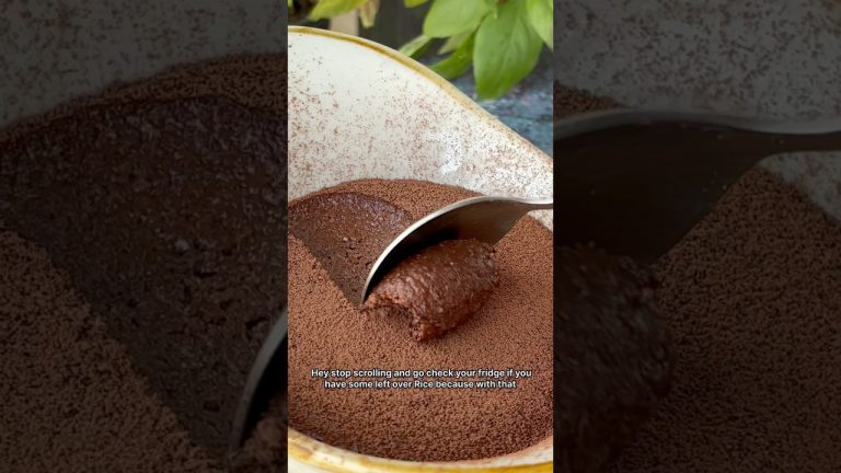 2 ingredient chocolate mousse | #youtubeshorts #shorts #quickrecipe #easyrecipe