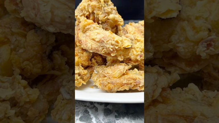 KFC Style Chicken Wings Recipe .KFC recipe. #recipe #cooking #food #sorts