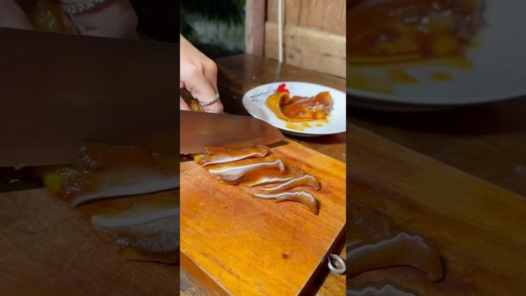 Chi ban thịt heo du em mà có món quá là ngon #tuyensaphia #food