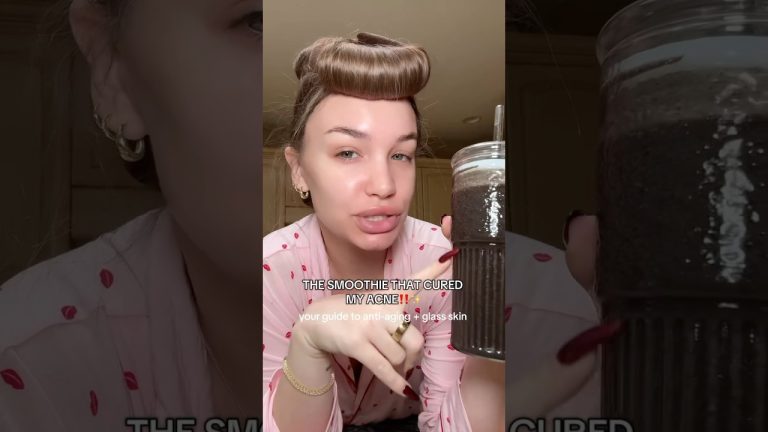 the smoothie that cured my acne ‼️✨ #antiaging #smoothierecipes @MedicalMediumAnthonyWilliam