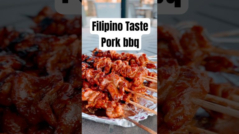 Filipino taste pork bbq/Lutong bahay/ #youtube #クリスマス #cooking #pinoyfood #pinoy #lasangpinoy #usa