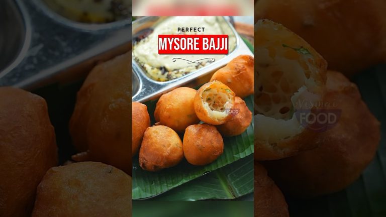 Street Food Style Mysore Bajji !!!