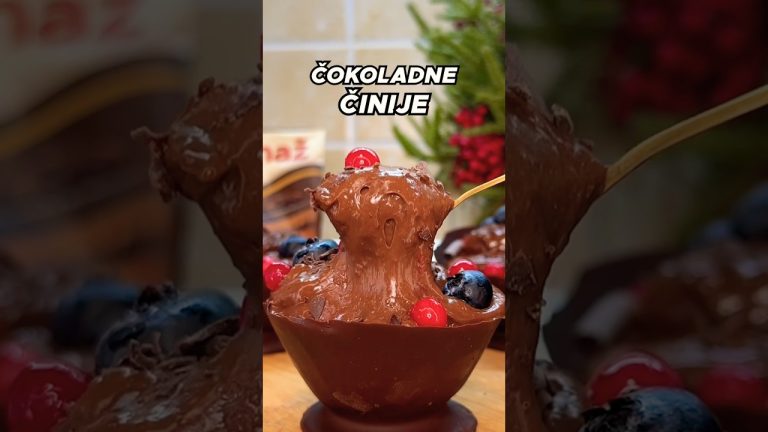 Jedina ČINIJA koju možete POJESTI!🍫✨ #shorts #chocolate #pudding #gastrobrat @menazcokolada