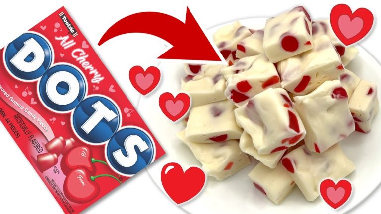 3 Easy No Bake Valentine Candy Recipes – Delicious Cherry Nougat Candy & More!