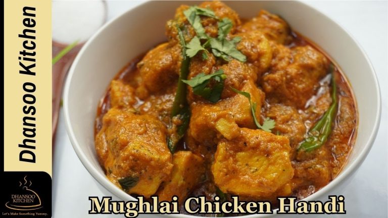 Mughlai Chicken Handi:  30-Minute Royal Feast! | Chicken Handi Recipe by Dhansoo Kitchen