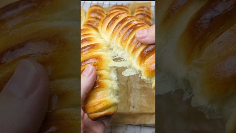 البريوش اللي ماراحش يخطيك كامل رمضان بنة🤤 #homemade #brioche #bread
