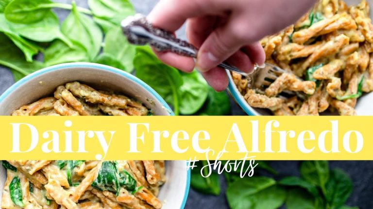 The secret to DAIRY FREE PASTA #shorts