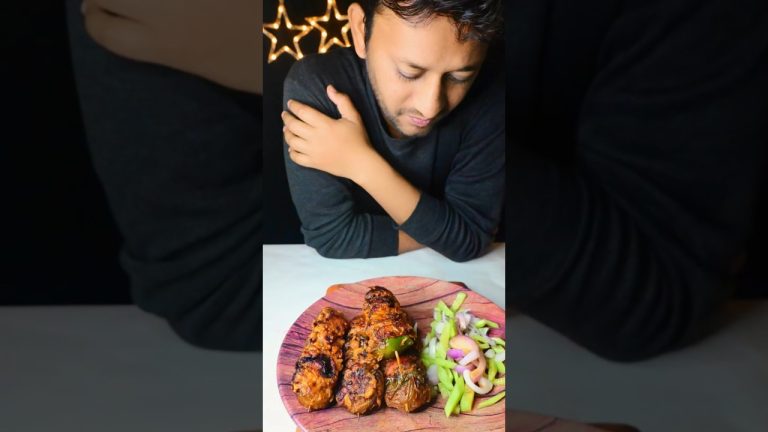 Tasty Chicken satay  ASMR Short Recipe 😋 #shortsfeed #cooking