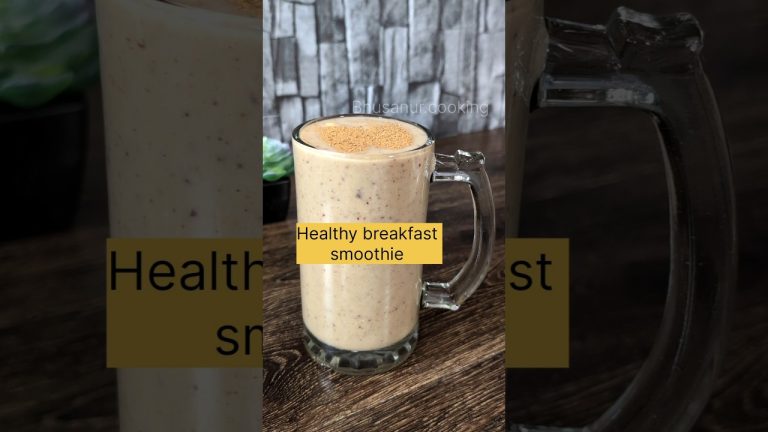 Healthy breakfast smoothie #shorts #youtubeshorts #recipe #food # smoothie