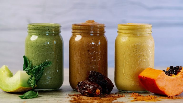 3 EASY VEGAN SMOOTHIE RECIPES | PERFECT for SUMMER!