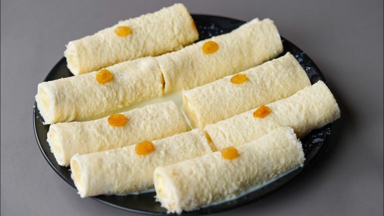 Bread Malai Roll Recipe | Eid Special Recipe | Malai Roll Dessert | Malai Dessert Recipe | N'Oven