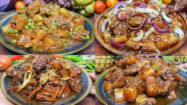 4 simple Ways to Cook Pork💯👌 Guide to 4 Delicious Style Irresistible Pork recipes