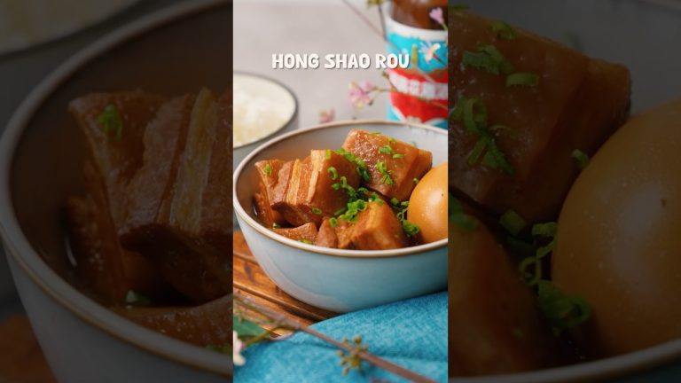 Braised Pork Belly with Shao Xing Wine