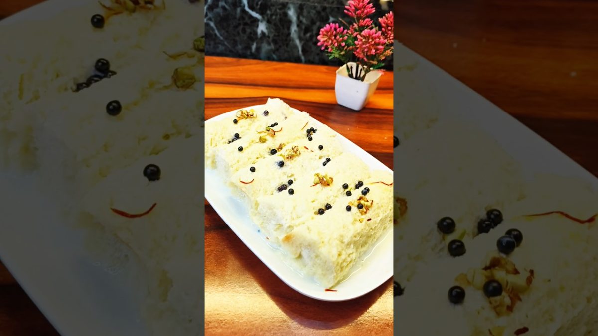 Creamy Bread Malai Roll Recipe 🤤 Try Zaroor Kare#shorts #recipe
