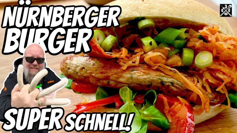 Nürnberger BRATWURST Burger – 030 BBQ