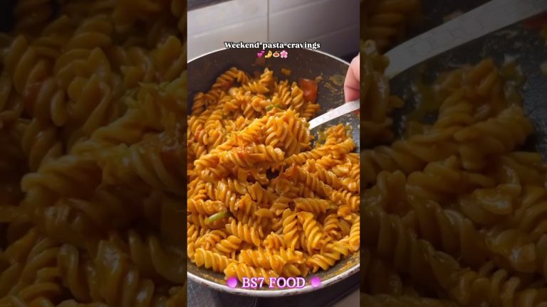 Pasta Cravings Recipe 🍜! #pasta #pastarecipe #cravings #recipe #food #shorts
