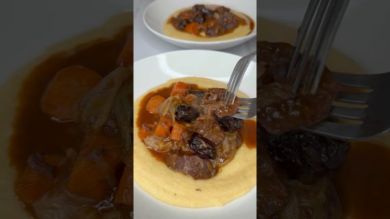 Joue de Bœuf et Polenta