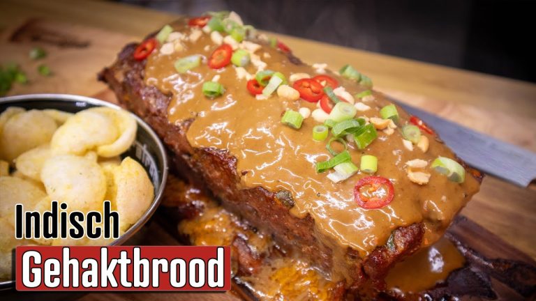 Indisch Gehaktbrood met zelfgemaakte pindasaus – NasQ BBQ
