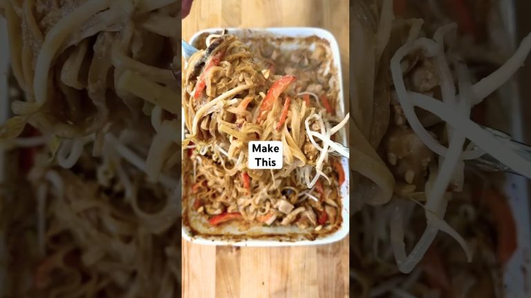 One Pan Pad Thai