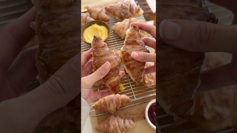 life changing fried glazed croissant