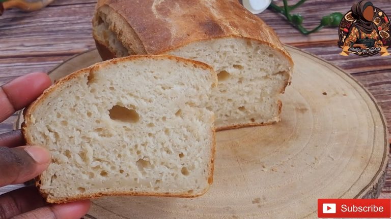 2 Ingredient No Knead Bread – Quick & Easy Bread Recipe