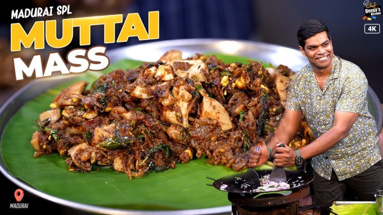 இதுக்காகவே மதுரைக்கு போலாம்! Madurai Famous Kothu Mass! Muttai Mass 🔥| Chef Deena's Kitchen