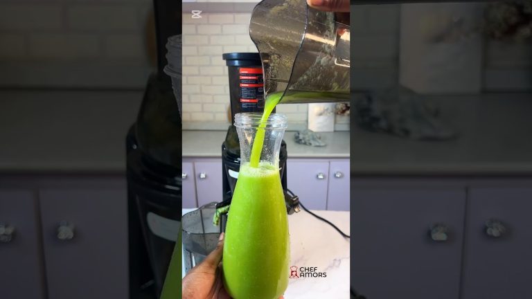 Green juice ft Buchymix juicer