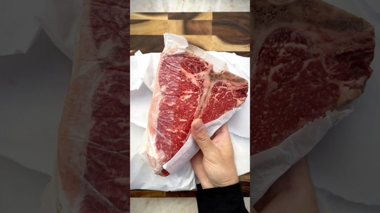 Pro tip: hit that Porterhouse with salt, fire it up, and let it do the talking. Two steaks in one?