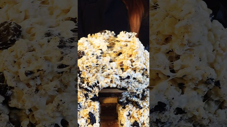 Oreo + Rice Crispies 🤤🤤🤤 Subscribe for more recipes #recipes #fyp #cooking #shorts